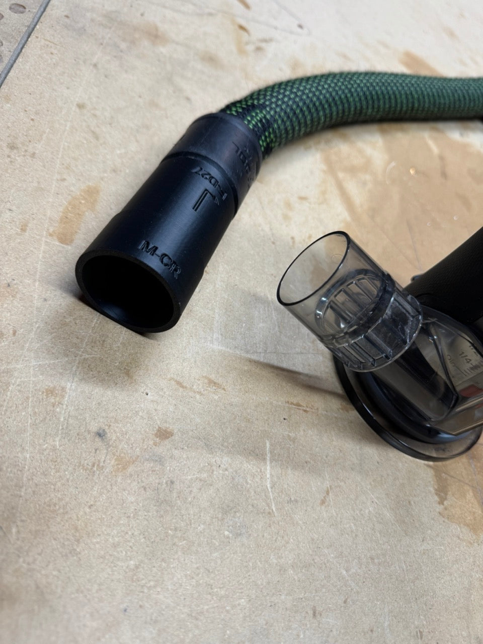 Festool Locking D27 Hose Adapter for Milwaukee M18 2723-20 Compact Router