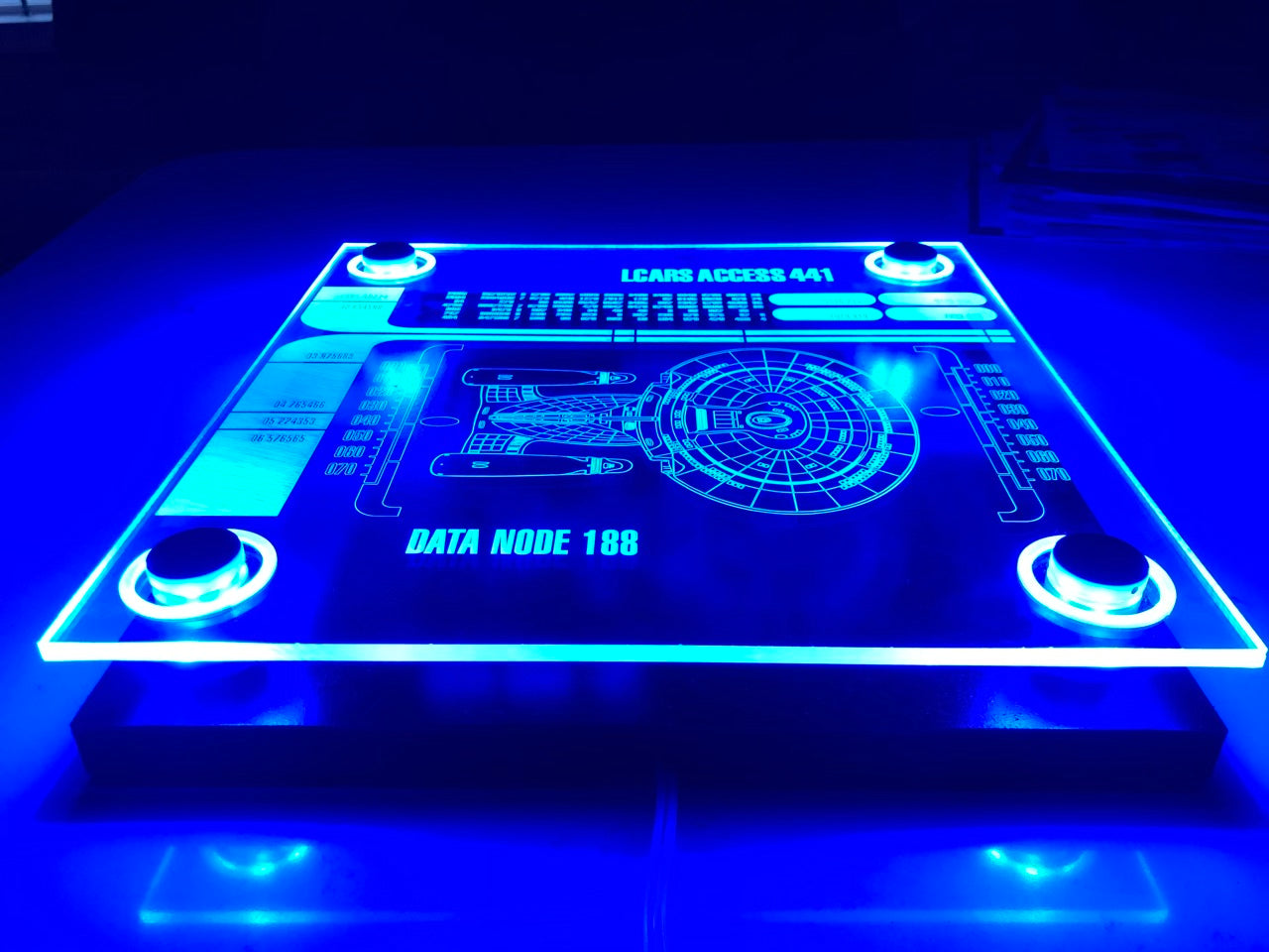 Star Trek LCARS Acrylic Display Wall Art