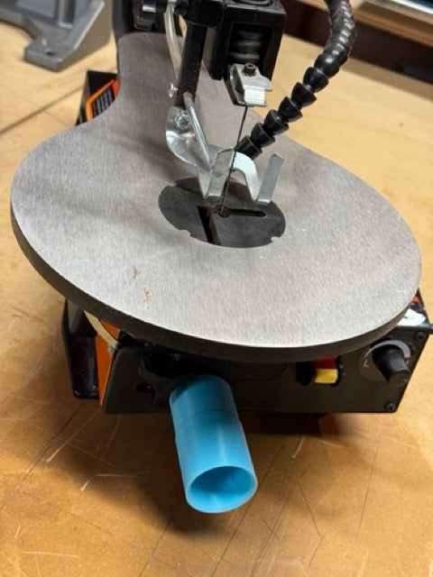 Festool Compatible Locking D27 Hose Adapter for WEN 3921 Variable Speed Scroll Saw