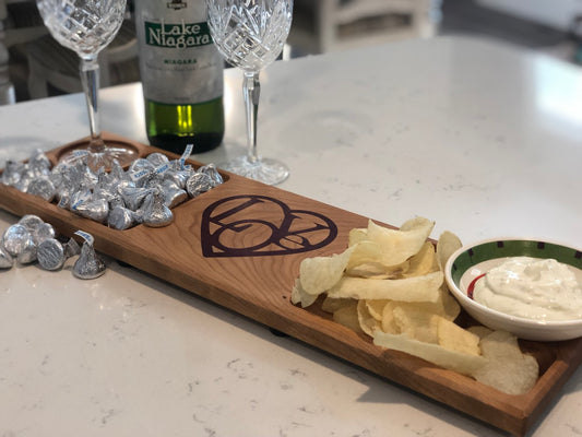 The 'LOVE' Serving Board For Two