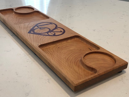 The 'LOVE' Serving Board For Two