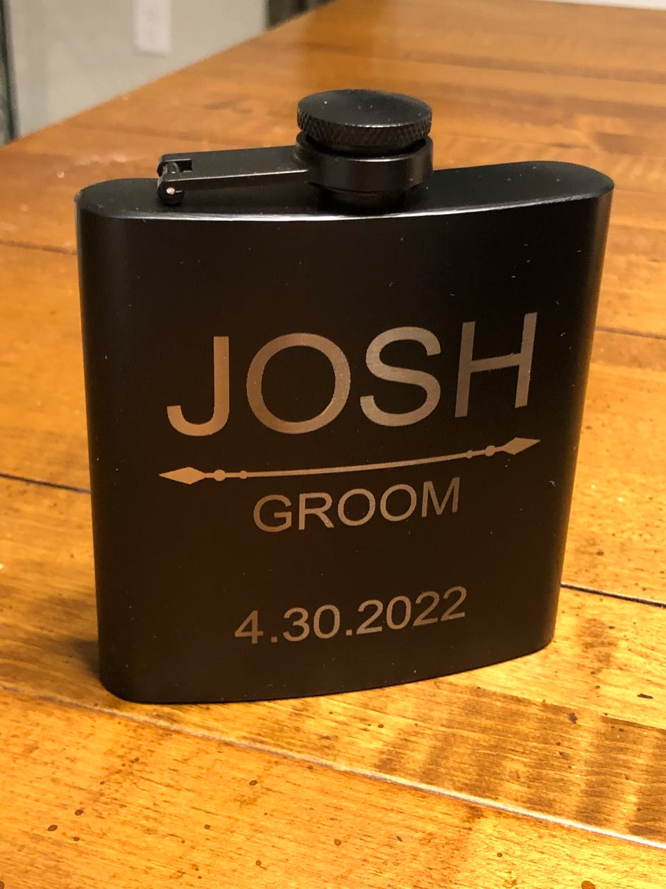 Groom / Groomsman Gift Hip Flask