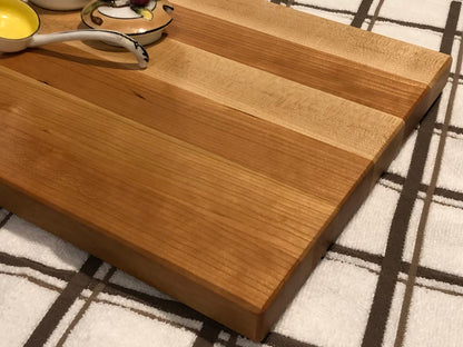 Cherry and Maple Cutting Board Sidekick Version