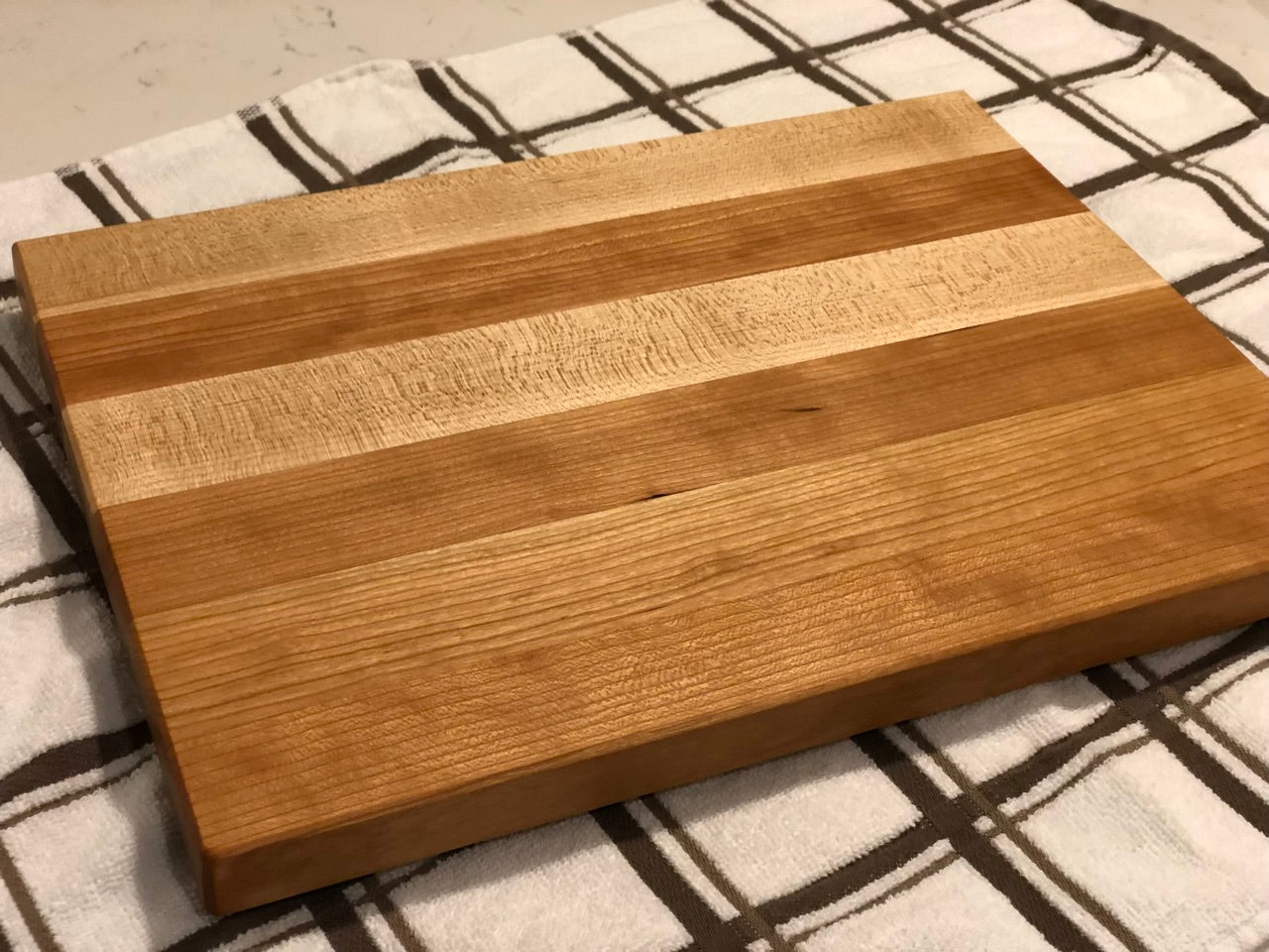 Cherry and Maple Cutting Board Sidekick Version