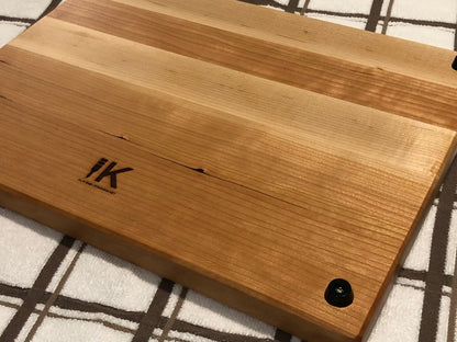 Cherry and Maple Cutting Board Sidekick Version