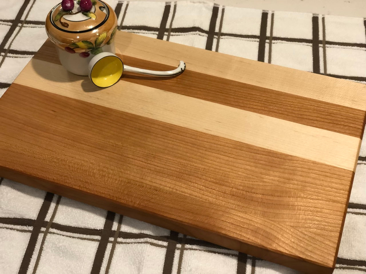 Cherry and Maple Cutting Board