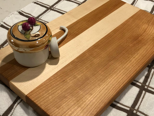 Cherry and Maple Cutting Board