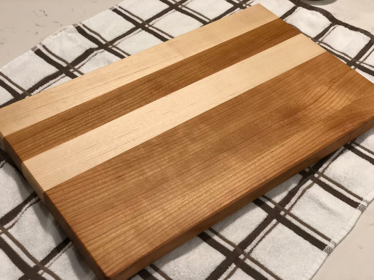 Cherry and Maple Cutting Board