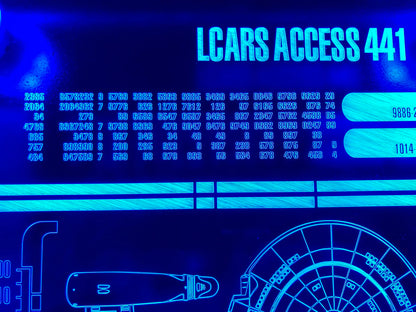 Star Trek LCARS Acrylic Display Wall Art