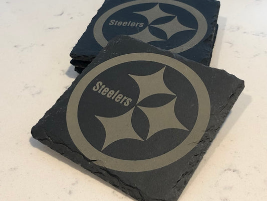 Steelers Slate Coaster - Set of Four