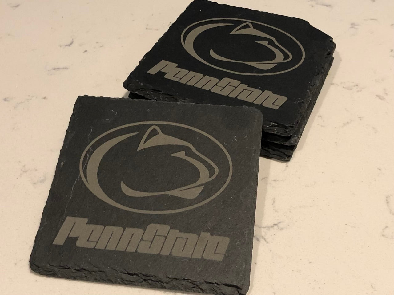 Penn State Slate Coaster - Set of Four